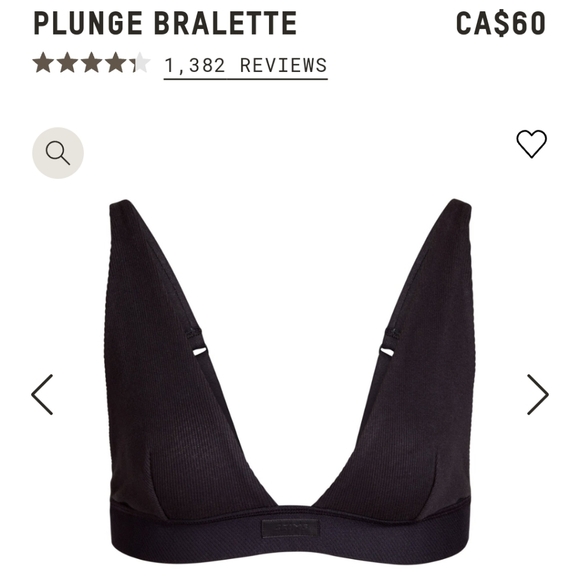 SKIMS Other - Skims Plunge Bralette